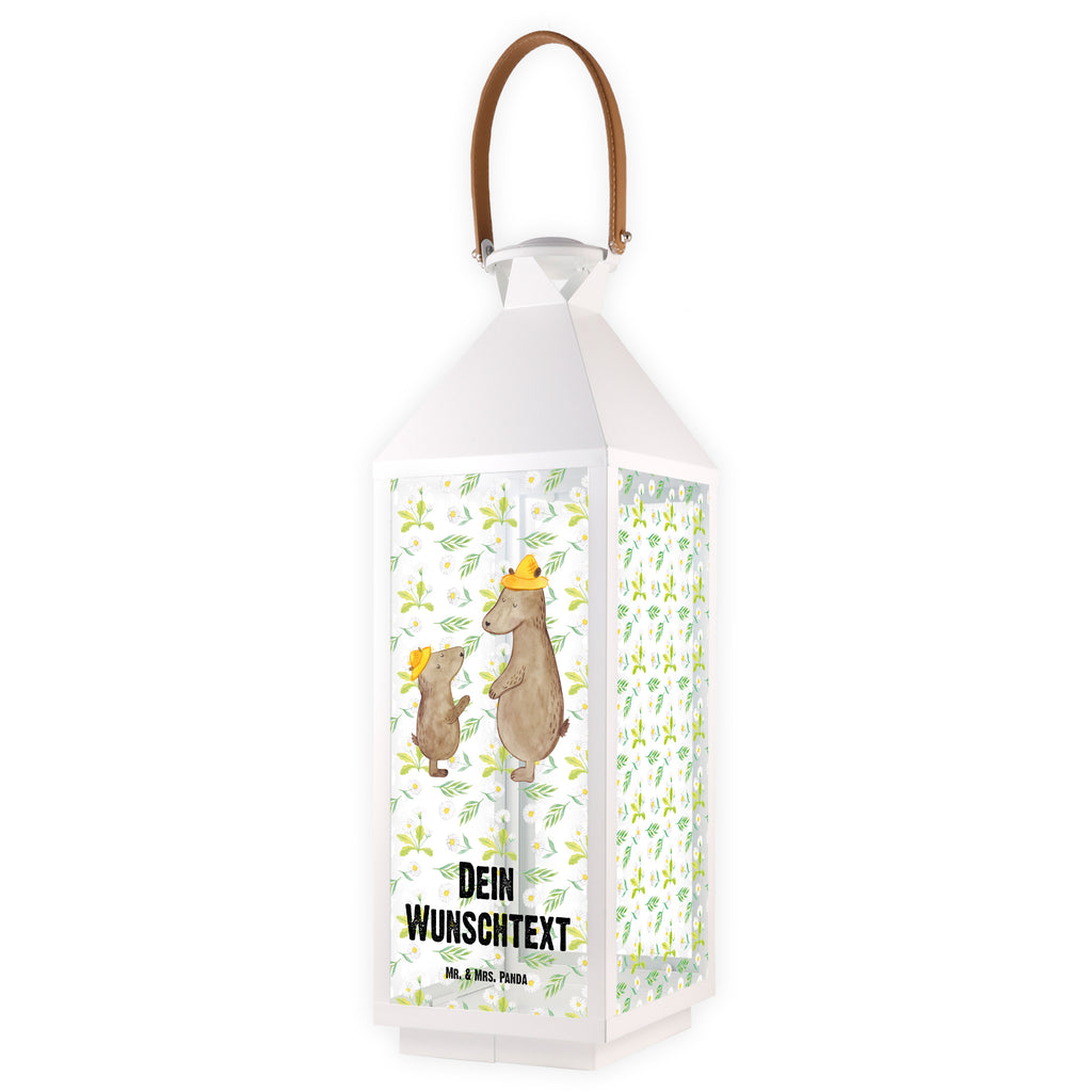 Personalisierte Deko Laterne Bären mit Hut Gartenlampe, Gartenleuchte, Gartendekoration, Gartenlicht, Laterne  kleine Laternen, XXL Laternen, Laterne groß, Familie, Vatertag, Muttertag, Bruder, Schwester, Mama, Papa, Oma, Opa, Bär, Bären, Vater, Papi, Paps, Dad, Daddy, Lieblingsmensch, Sohn, Söhne, Kind, Kinder, Vater-Sohn, Family, Vorbild