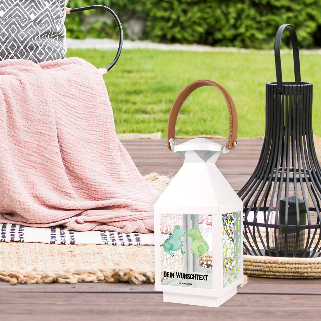 Personalisierte Deko Laterne Frosch Liebe Gartenlampe, Gartenleuchte, Gartendekoration, Gartenlicht, Laterne  kleine Laternen, XXL Laternen, Laterne groß, Liebe, Partner, Freund, Freundin, Ehemann, Ehefrau, Heiraten, Verlobung, Heiratsantrag, Liebesgeschenk, Jahrestag, Hocheitstag, Verliebt, Verlobt, Verheiratet, Geschenk Freundin, Geschenk Freund, Liebesbeweis, Hochzeitstag, Geschenk Hochzeit, Frosch, Frösche, Froschkönig, Fröschchen
