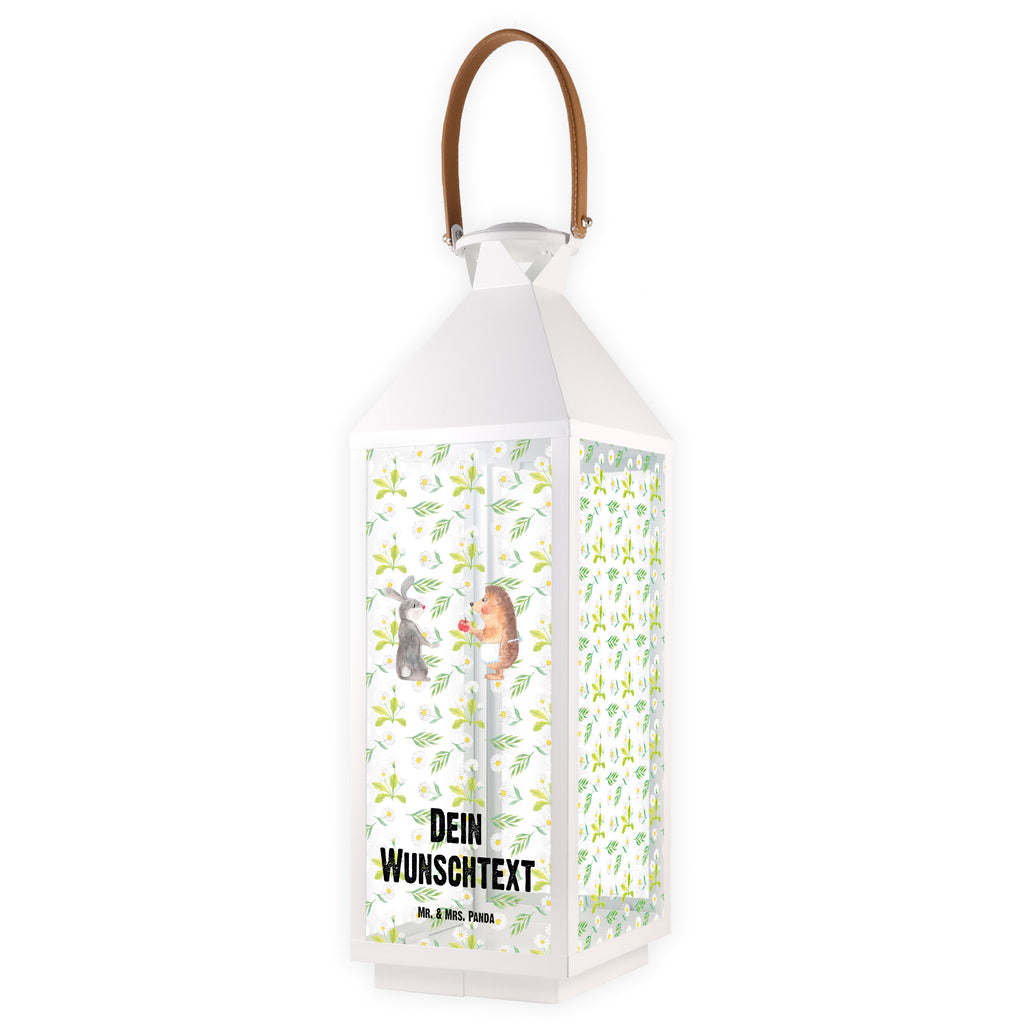 Personalisierte Deko Laterne Liebe ist nie ohne Schmerz Gartenlampe, Gartenleuchte, Gartendekoration, Gartenlicht, Laterne  kleine Laternen, XXL Laternen, Laterne groß, Tiermotive, Gute Laune, lustige Sprüche, Tiere, Igel und Hase, Igel, Hase, Liebe Spruch, Liebeskummer Geschenk, Herzschmerz, Trösten, Trennungsschmerz, Spruch romantisch