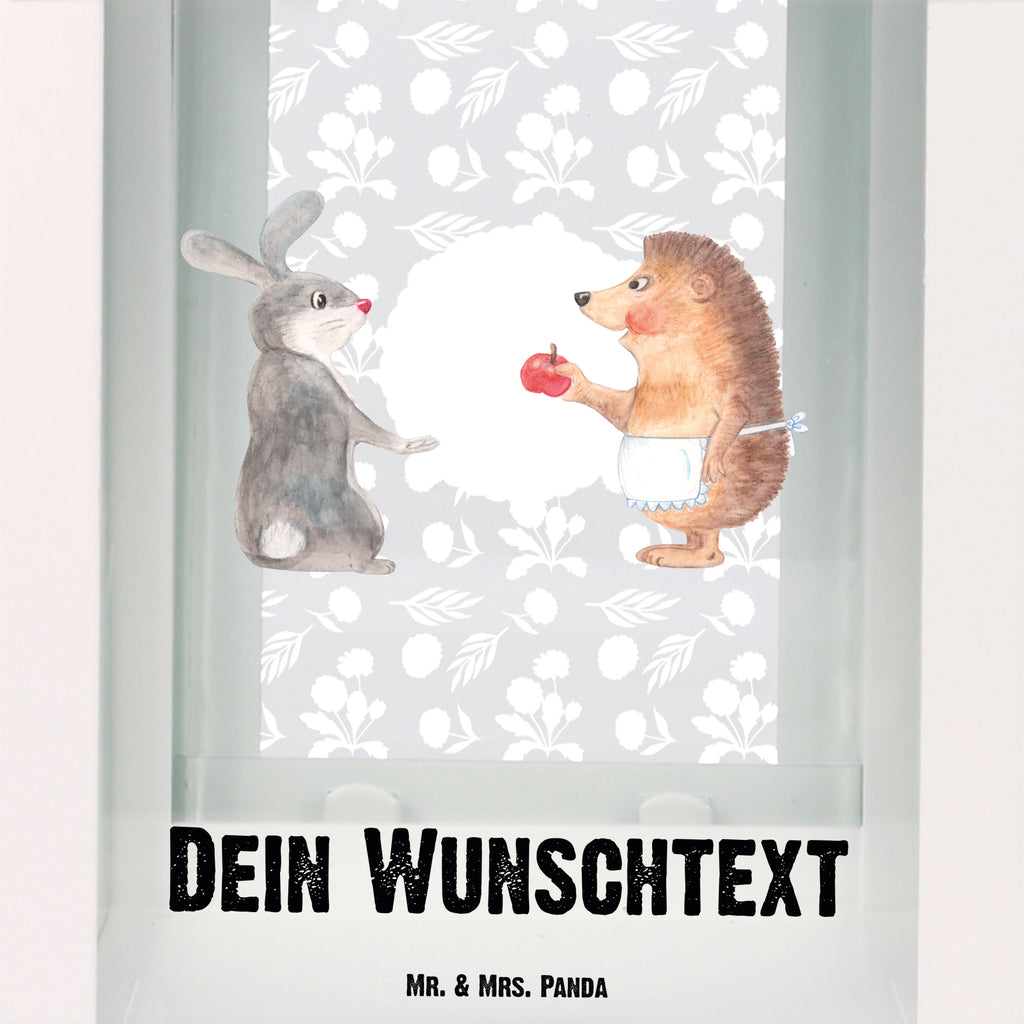 Personalisierte Deko Laterne Liebe ist nie ohne Schmerz Gartenlampe, Gartenleuchte, Gartendekoration, Gartenlicht, Laterne  kleine Laternen, XXL Laternen, Laterne groß, Tiermotive, Gute Laune, lustige Sprüche, Tiere, Igel und Hase, Igel, Hase, Liebe Spruch, Liebeskummer Geschenk, Herzschmerz, Trösten, Trennungsschmerz, Spruch romantisch