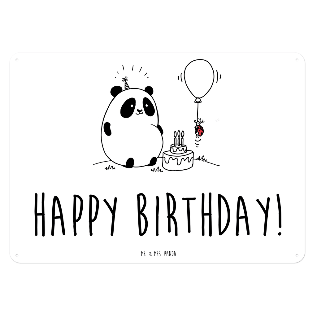 Blechschild Easy & Peasy Happy Birthday  Blechschild, Metallschild, Geschenk Schild, Schild, Magnet-Metall-Schild, Deko Schild, Wandschild, Wand-Dekoration, Türschild, Wandschild, Metallschild  