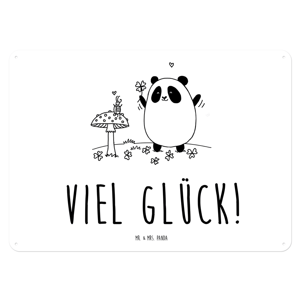 Blechschild Easy & Peasy Viel Glück  Blechschild, Metallschild, Geschenk Schild, Schild, Magnet-Metall-Schild, Deko Schild, Wandschild, Wand-Dekoration, Türschild, Wandschild, Metallschild  