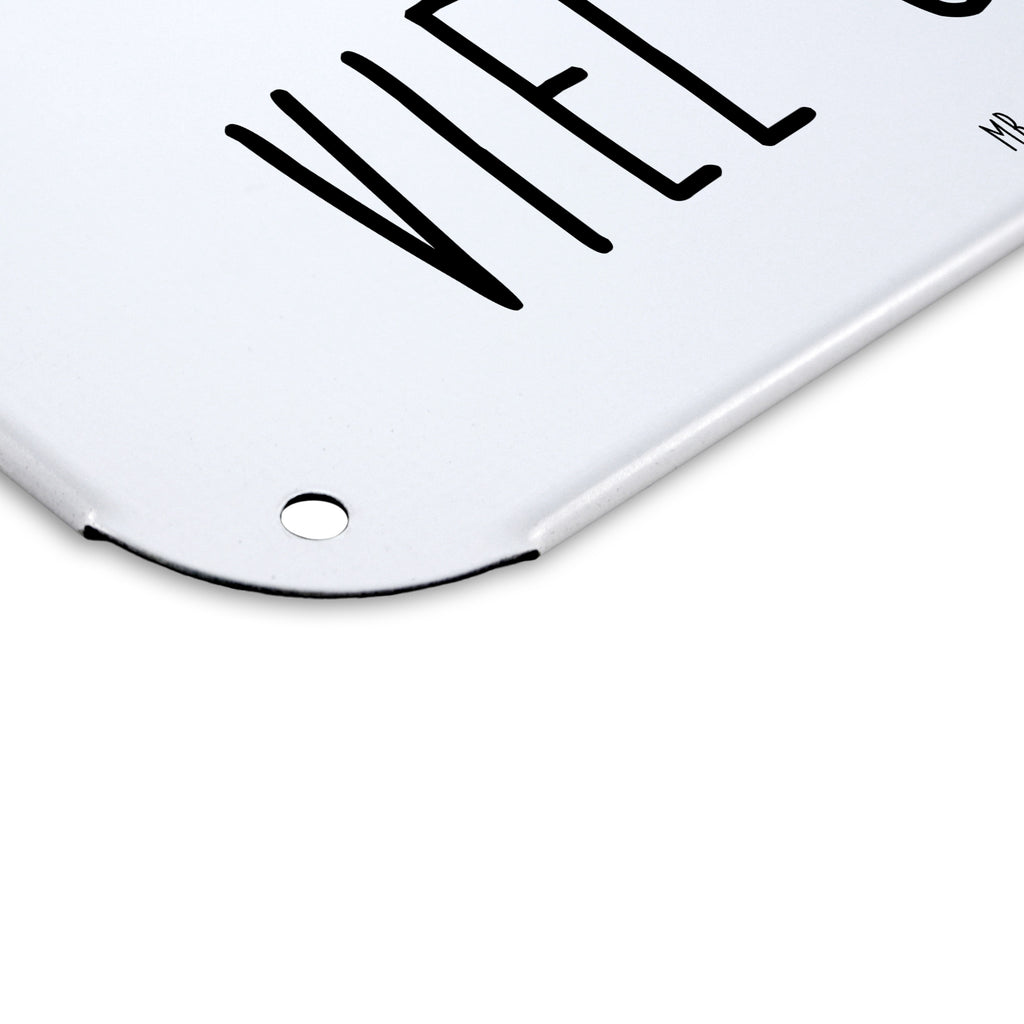 Blechschild Easy & Peasy Viel Glück  Blechschild, Metallschild, Geschenk Schild, Schild, Magnet-Metall-Schild, Deko Schild, Wandschild, Wand-Dekoration, Türschild, Wandschild, Metallschild  