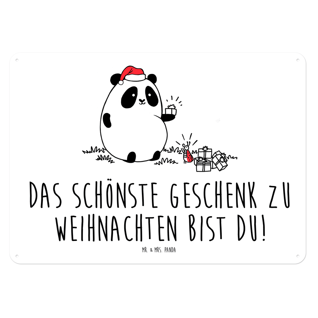 Blechschild Easy & Peasy Weihnachtsgeschenk