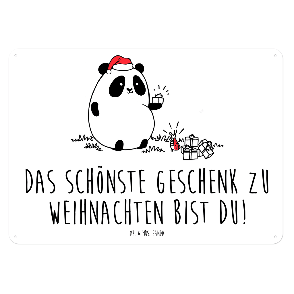 Blechschild Easy & Peasy Weihnachtsgeschenk