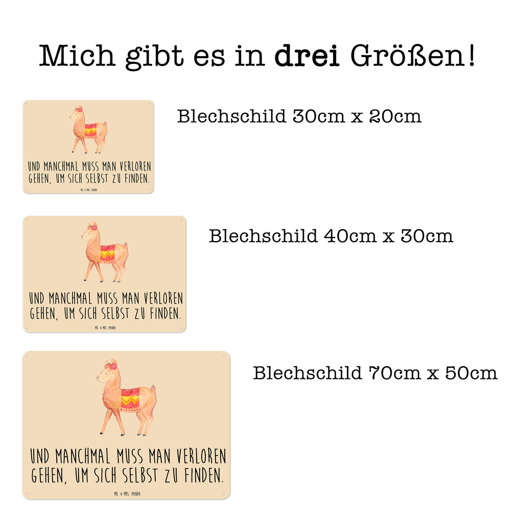 Blechschild Alpaka stolz  Blechschild, Metallschild, Geschenk Schild, Schild, Magnet-Metall-Schild, Deko Schild, Wandschild, Wand-Dekoration, Türschild, Wandschild, Metallschild  Alpaka, Lama