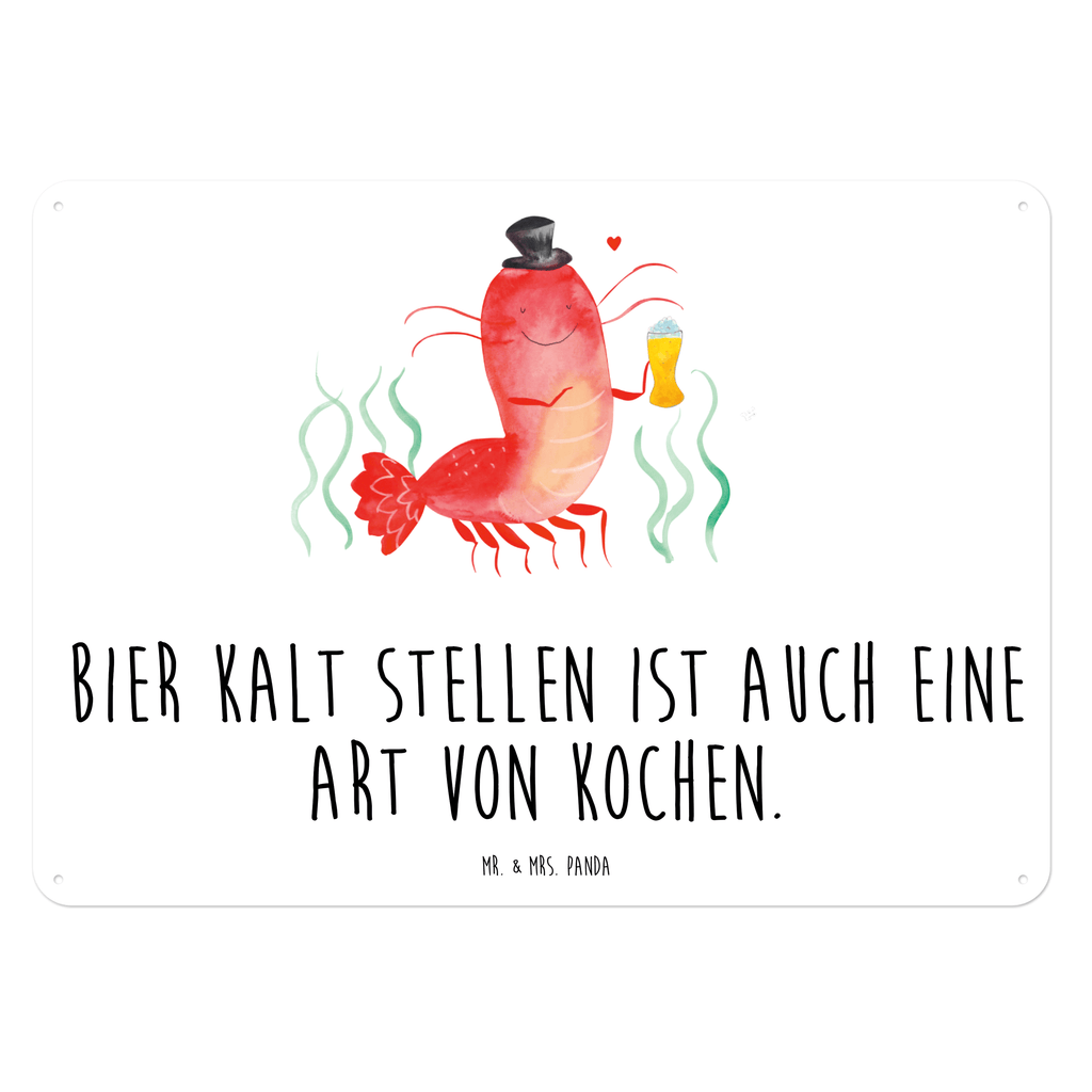 Blechschild Hummer mit Weizen Garnele, Garnelen, Bier, Kochen, Männerhaushalt, Junggeselle, Junggesellin, Bierliebhaber, Kneipe, Gasthaus, Wirtschaft Blechschild, Metallschild, Geschenk Schild, Schild, Magnet-Metall-Schild, Deko Schild, Wandschild, Wand-Dekoration, Türschild, Wandschild, Metallschild  Meerestiere, Meer, Urlaub