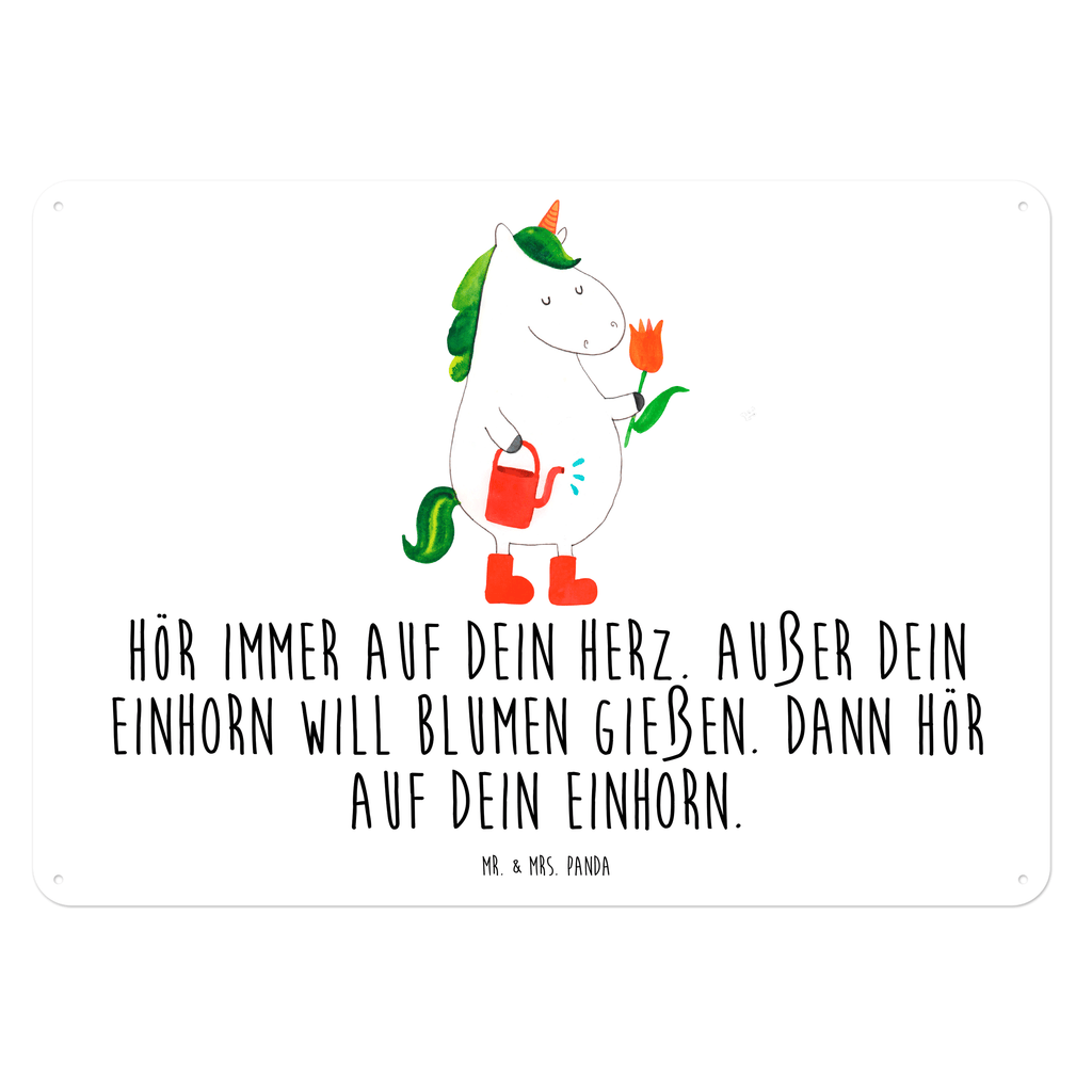 Blechschild Einhorn Gärtner Einhorn, Einhörner, Unicorn, Luftballon, Gießkanne, Giesskanne, Lebenslust, Freude, Blume, Freundin, Garten, Stiefel Blechschild, Metallschild, Geschenk Schild, Schild, Magnet-Metall-Schild, Deko Schild, Wandschild, Wand-Dekoration, Türschild, Wandschild, Metallschild  Einhorn, Einhörner, Einhorn Deko, Pegasus, Unicorn
