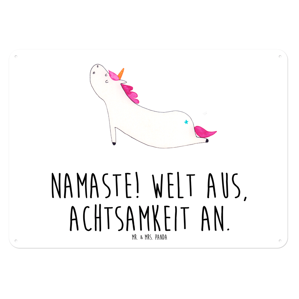 Blechschild Einhorn Yoga Einhorn, Einhörner, Unicorn, Yoga, Namaste, Achtsamkeit, Entspannung, Joga, Yogamatte, Sport, lustig, witzig, süß Blechschild, Metallschild, Geschenk Schild, Schild, Magnet-Metall-Schild, Deko Schild, Wandschild, Wand-Dekoration, Türschild, Wandschild, Metallschild  Einhorn, Einhörner, Einhorn Deko, Pegasus, Unicorn
