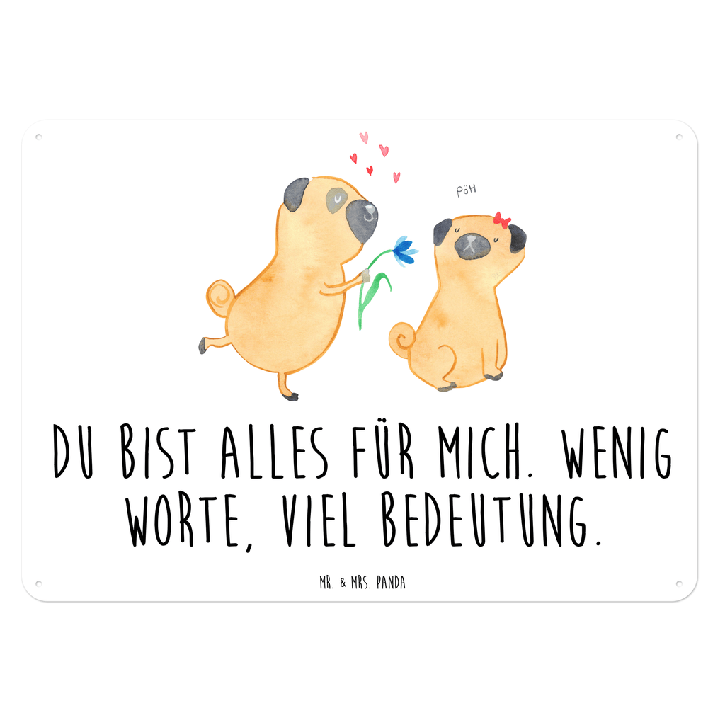 Blechschild Mops verliebt  	Mops, Möpse, Hund, Hundeliebe, verliebt, Liebe, Liebesspruch. Verlobt, Geschenk Freund, Partner Blechschild, Metallschild, Geschenk Schild, Schild, Magnet-Metall-Schild, Deko Schild, Wandschild, Wand-Dekoration, Türschild, Wandschild, Metallschild  Hund, Hundemotiv, Haustier, Hunderasse, Tierliebhaber, Hundebesitzer, Sprüche
