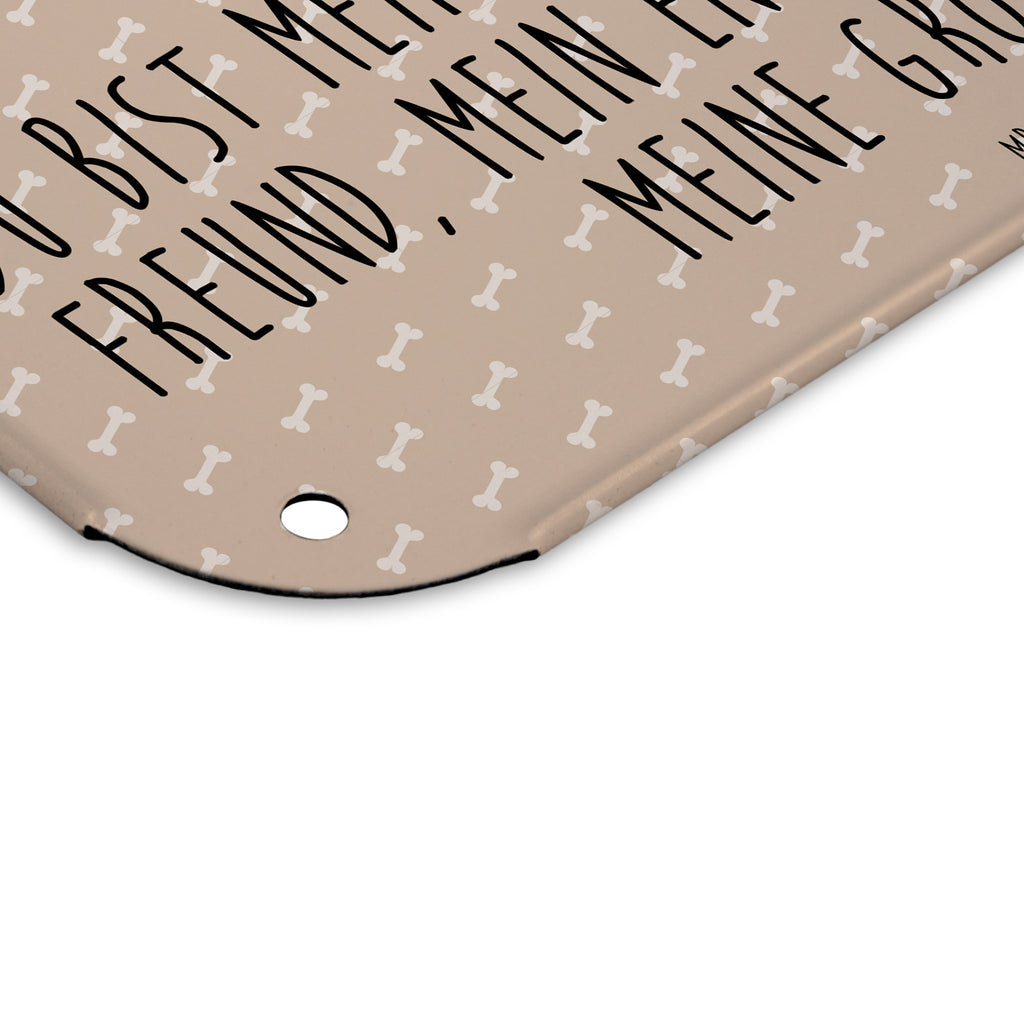 Blechschild Hund Hundedame