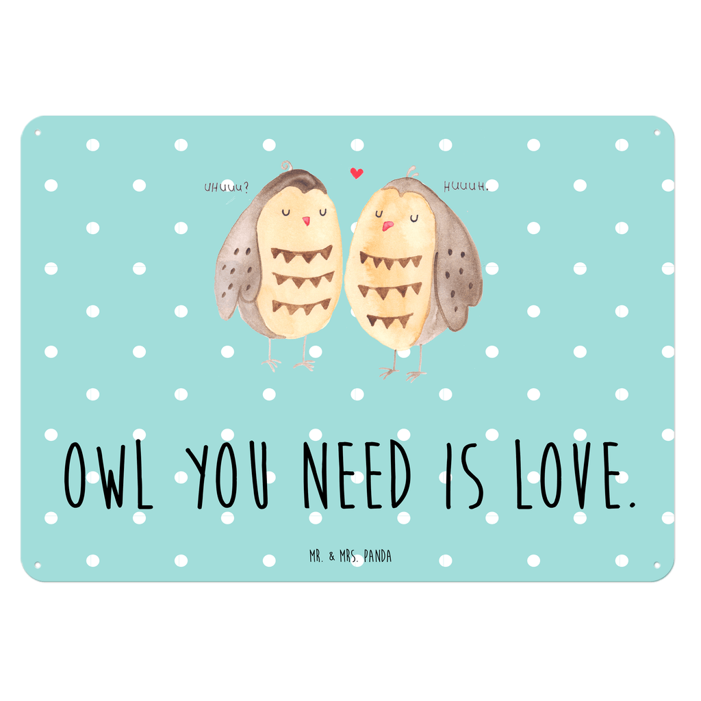 Blechschild Eule Liebe Eule, Eule Deko, Liebe, Hochzeit Spruch, Owl, All you need is love, Liebe Spruch, Freundin Geschenk, Freund, Wortspiel lustig Blechschild, Metallschild, Geschenk Schild, Schild, Magnet-Metall-Schild, Deko Schild, Wandschild, Wand-Dekoration, Türschild, Wandschild, Metallschild  Eule