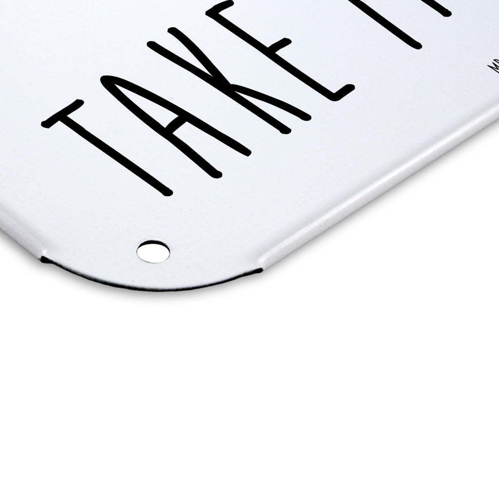 Blechschild Easy & Peasy Take it Easy  Blechschild, Metallschild, Geschenk Schild, Schild, Magnet-Metall-Schild, Deko Schild, Wandschild, Wand-Dekoration, Türschild, Wandschild, Metallschild  