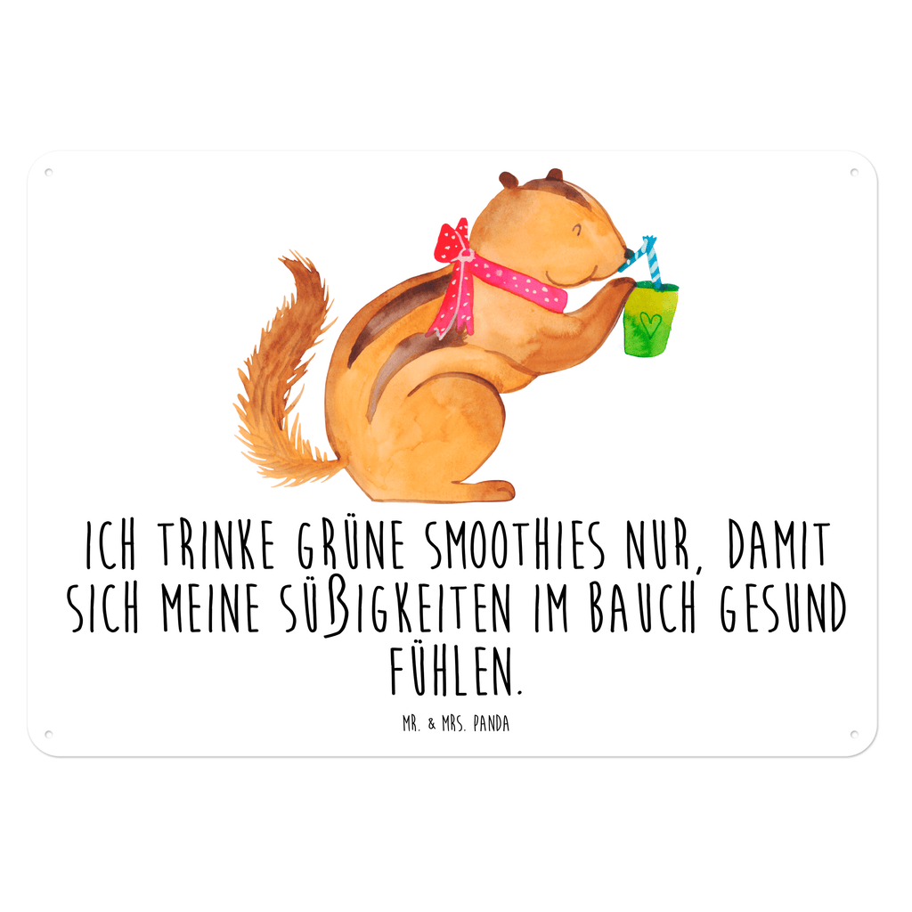 Blechschild Eichhörnchen Smoothie Green Smoothies, Diät, Abnehmen, Streifenhörnchen, Eichhörnchen,  Blechschild, Metallschild, Geschenk Schild, Schild, Magnet-Metall-Schild, Deko Schild, Wandschild, Wand-Dekoration, Türschild, Wandschild, Metallschild  süße Tiermotive, gute Laune, lustige Sprüche, Tiere