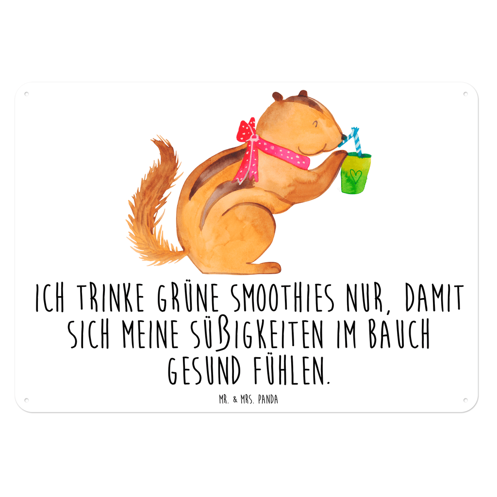 Blechschild Eichhörnchen Smoothie Green Smoothies, Diät, Abnehmen, Streifenhörnchen, Eichhörnchen,  Blechschild, Metallschild, Geschenk Schild, Schild, Magnet-Metall-Schild, Deko Schild, Wandschild, Wand-Dekoration, Türschild, Wandschild, Metallschild  süße Tiermotive, gute Laune, lustige Sprüche, Tiere