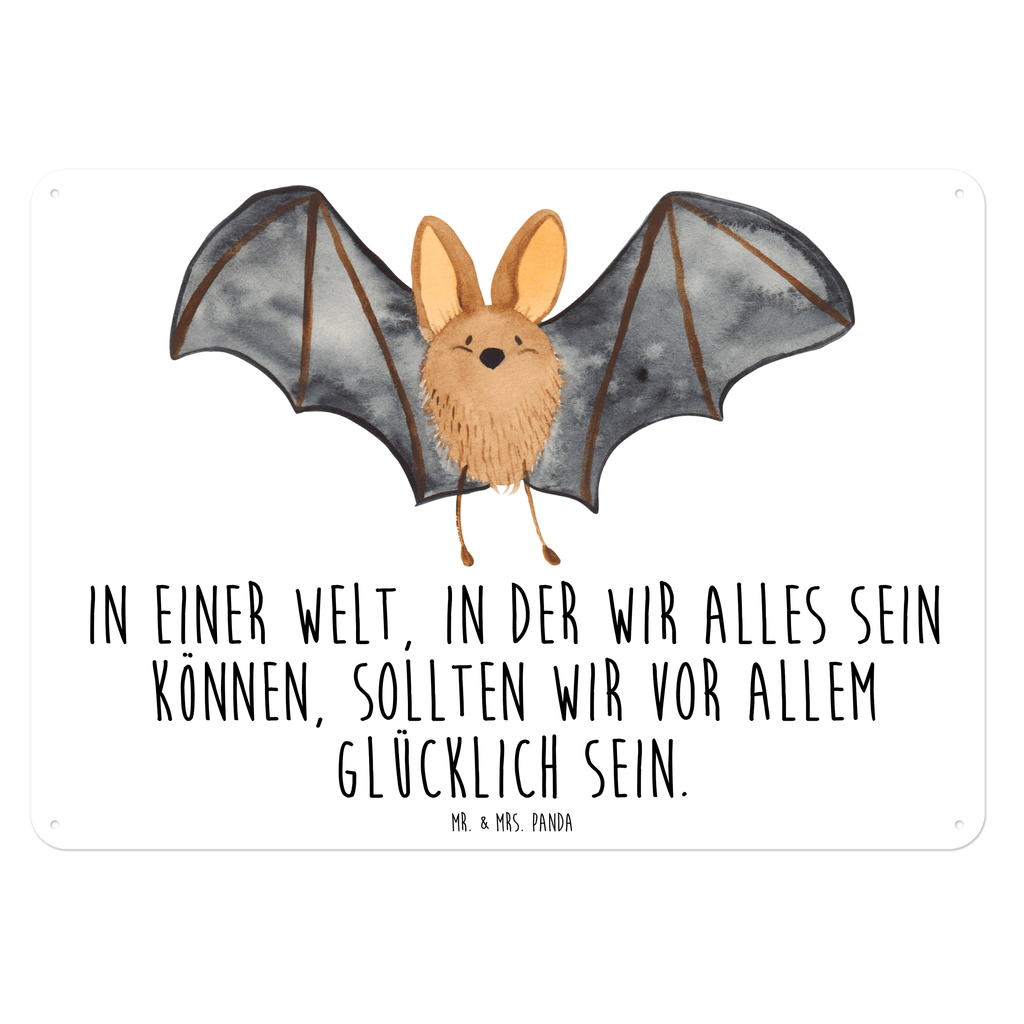 Blechschild Fledermaus Flügel  Blechschild, Metallschild, Geschenk Schild, Schild, Magnet-Metall-Schild, Deko Schild, Wandschild, Wand-Dekoration, Türschild, Wandschild, Metallschild  süße Tiermotive, gute Laune, lustige Sprüche, Tiere