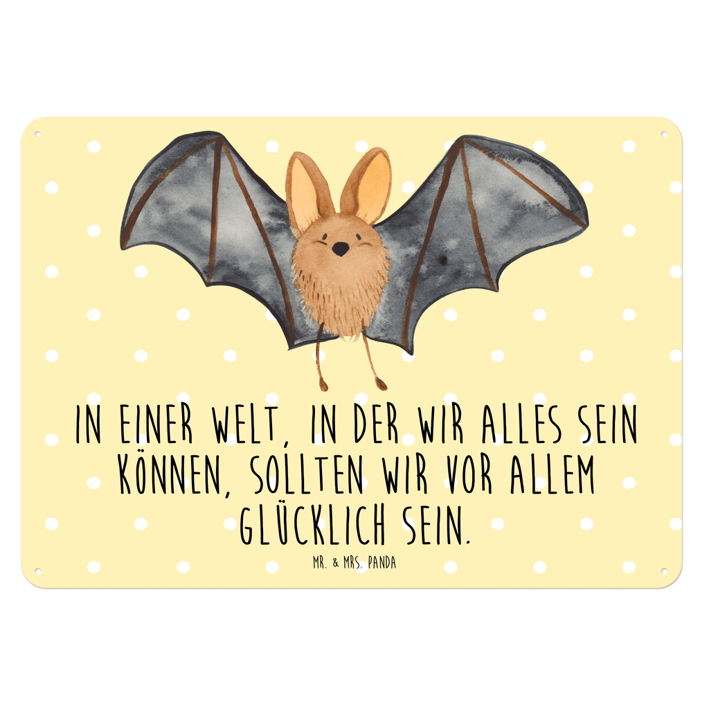 Blechschild Fledermaus Flügel  Blechschild, Metallschild, Geschenk Schild, Schild, Magnet-Metall-Schild, Deko Schild, Wandschild, Wand-Dekoration, Türschild, Wandschild, Metallschild  süße Tiermotive, gute Laune, lustige Sprüche, Tiere