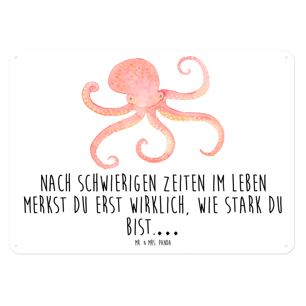 Blechschild Tintenfisch Meer, Meerestier, Krake, Tintenfisch, Arme, Wasser, Ozean Blechschild, Metallschild, Geschenk Schild, Schild, Magnet-Metall-Schild, Deko Schild, Wandschild, Wand-Dekoration, Türschild, Wandschild, Metallschild  süße Tiermotive, gute Laune, lustige Sprüche, Tiere