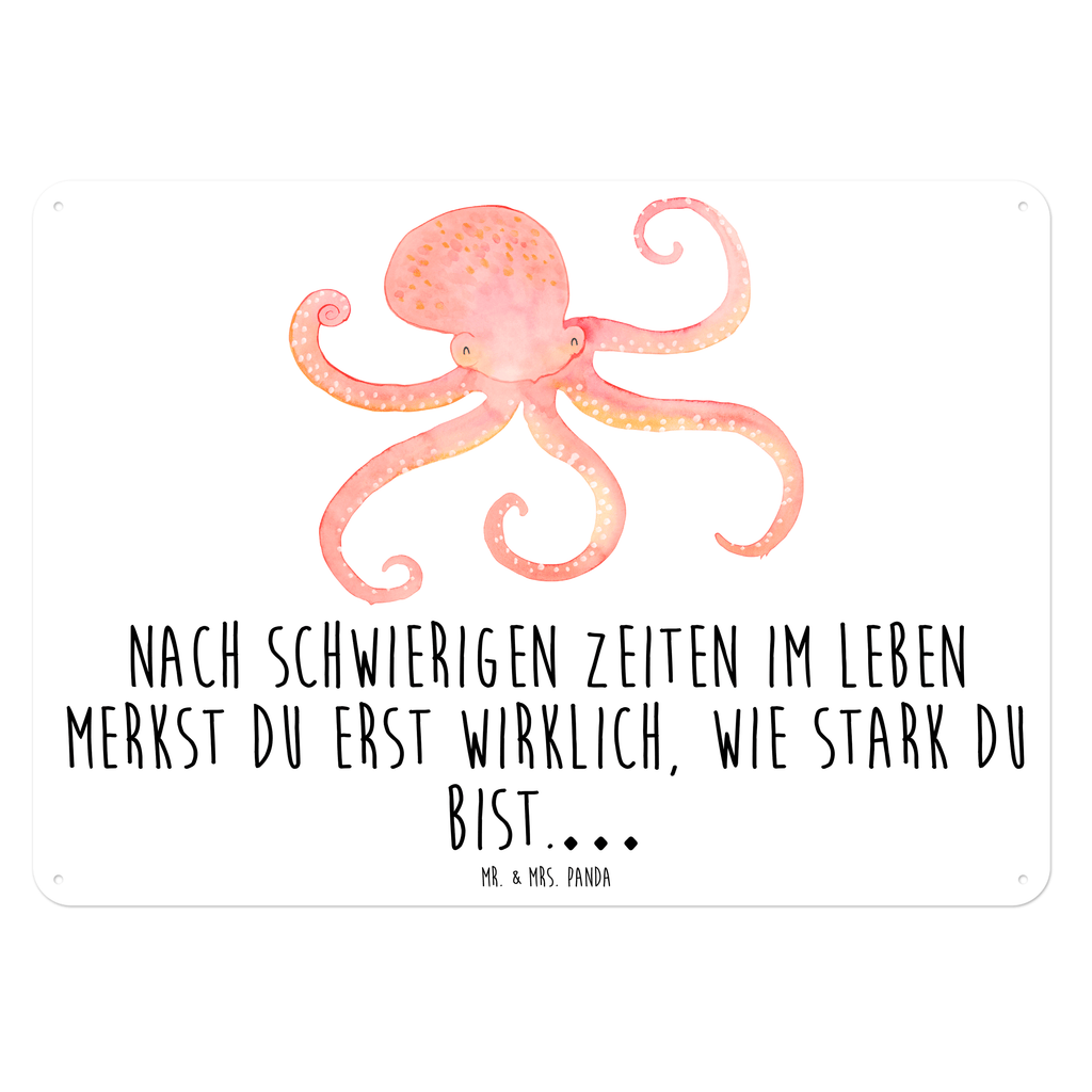 Blechschild Tintenfisch Meer, Meerestier, Krake, Tintenfisch, Arme, Wasser, Ozean Blechschild, Metallschild, Geschenk Schild, Schild, Magnet-Metall-Schild, Deko Schild, Wandschild, Wand-Dekoration, Türschild, Wandschild, Metallschild  süße Tiermotive, gute Laune, lustige Sprüche, Tiere