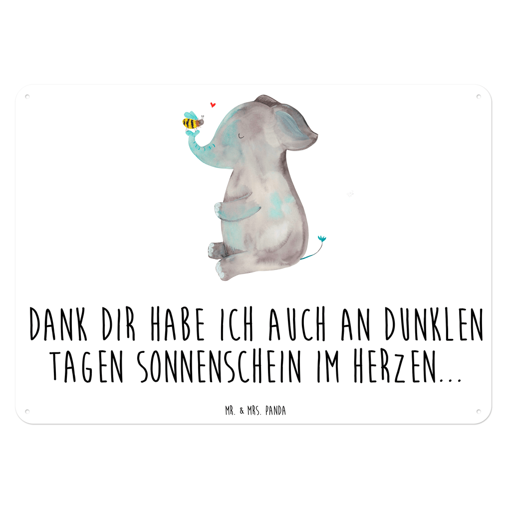 Blechschild Elefant & Biene Elefant, Biene, Liebe, Liebesbeweis, Jahrestag, Liebesgeschenk, Heiratsantrag, Hochzeitsgeschenk, Liebesspruch Blechschild, Metallschild, Geschenk Schild, Schild, Magnet-Metall-Schild, Deko Schild, Wandschild, Wand-Dekoration, Türschild, Wandschild, Metallschild  süße Tiermotive, gute Laune, lustige Sprüche, Tiere