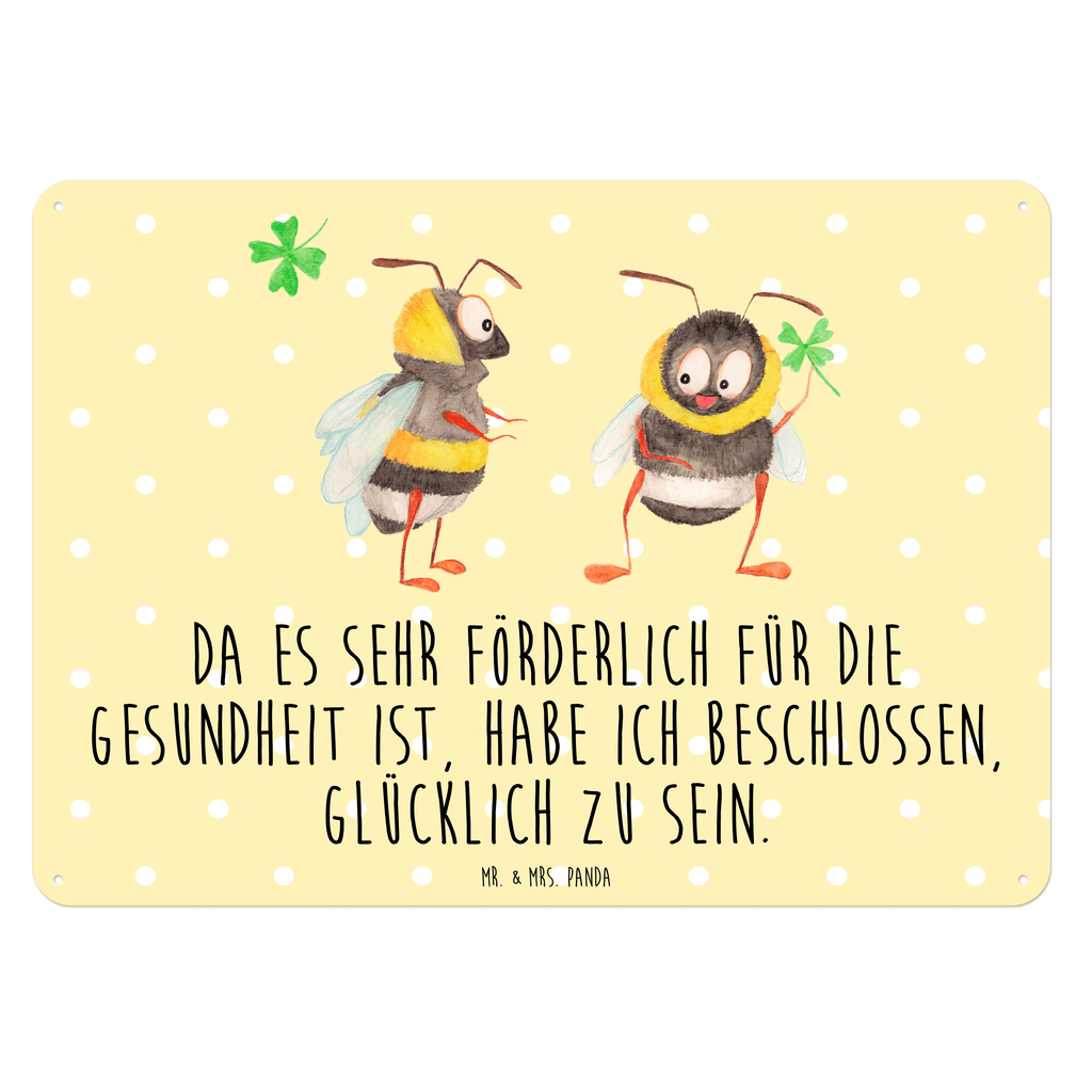 Blechschild Hummeln mit Kleeblatt Hummel, Biene, Spruch positiv, Biene Deko, Spruch schön, glücklich sein, glücklich werden, Spruch fröhlich Blechschild, Metallschild, Geschenk Schild, Schild, Magnet-Metall-Schild, Deko Schild, Wandschild, Wand-Dekoration, Türschild, Wandschild, Metallschild  süße Tiermotive, gute Laune, lustige Sprüche, Tiere