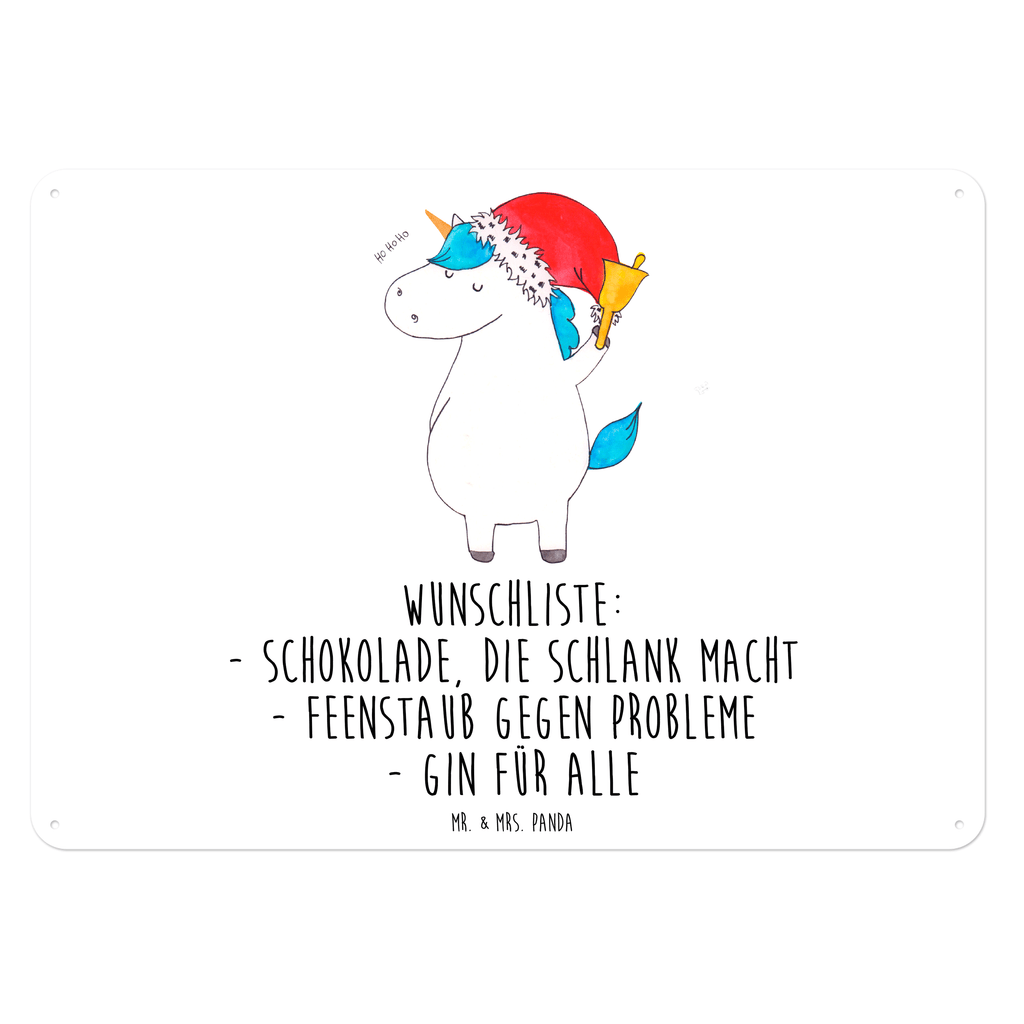 Blechschild Einhorn Weihnachtsmann Gin, Schokolade, Schoki, Einhorn, Einhörner, Unicorn, Weihnachten, Weihnachtsmann, Nikolaus, Wunschzettel, Wunschliste, Feenstaub Blechschild, Metallschild, Geschenk Schild, Schild, Magnet-Metall-Schild, Deko Schild, Wandschild, Wand-Dekoration, Türschild, Wandschild, Metallschild  Einhorn, Einhörner, Einhorn Deko, Pegasus, Unicorn