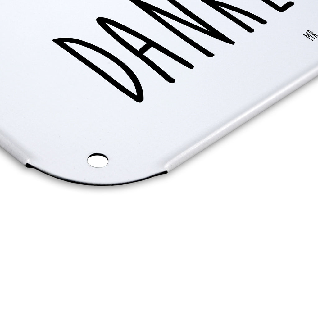 Blechschild Easy & Peasy Dankeschön  Blechschild, Metallschild, Geschenk Schild, Schild, Magnet-Metall-Schild, Deko Schild, Wandschild, Wand-Dekoration, Türschild, Wandschild, Metallschild  