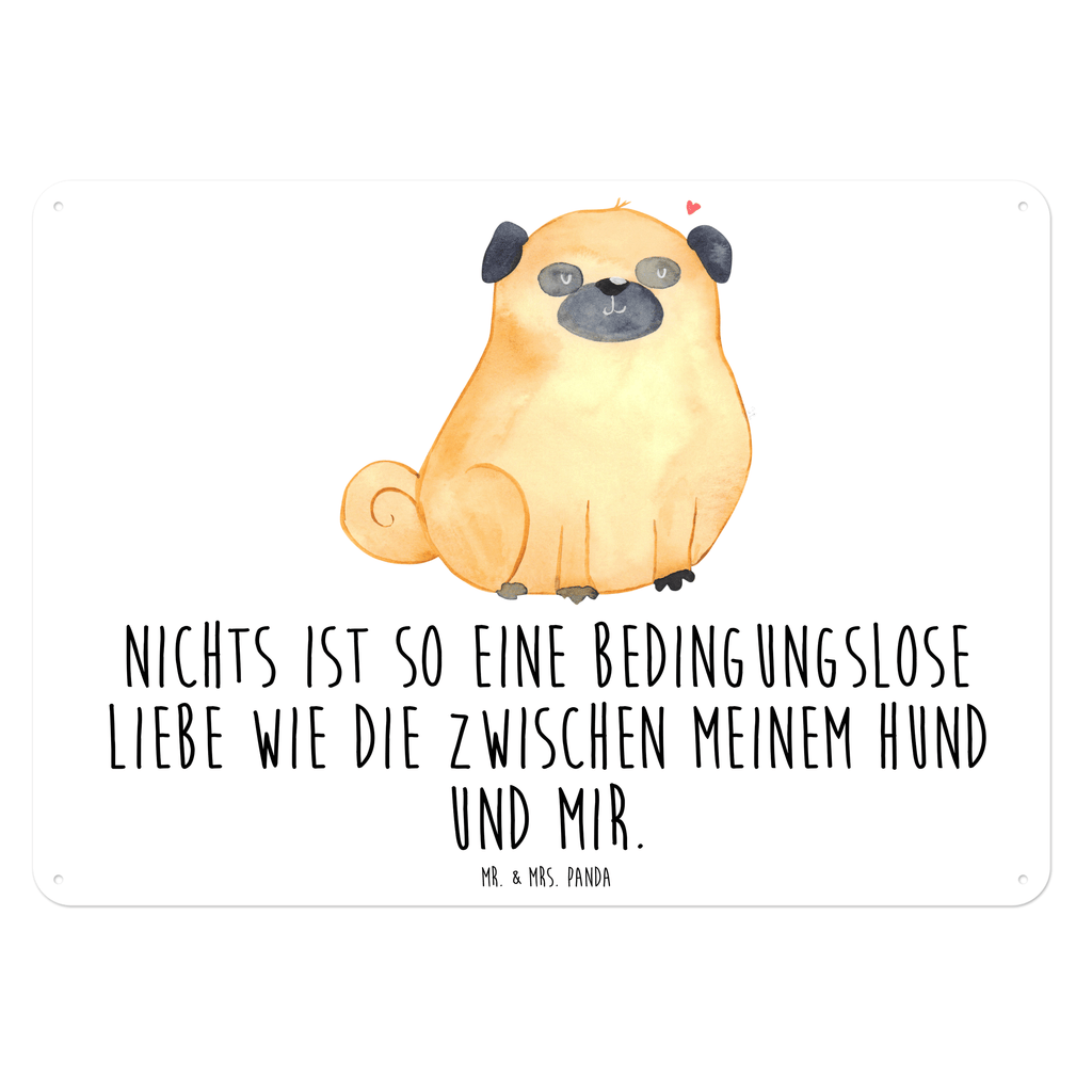 Blechschild Mops Mops, Hund, Liebe, Hundeliebe,  Blechschild, Metallschild, Geschenk Schild, Schild, Magnet-Metall-Schild, Deko Schild, Wandschild, Wand-Dekoration, Türschild, Wandschild, Metallschild  Hund, Hundemotiv, Haustier, Hunderasse, Tierliebhaber, Hundebesitzer, Sprüche