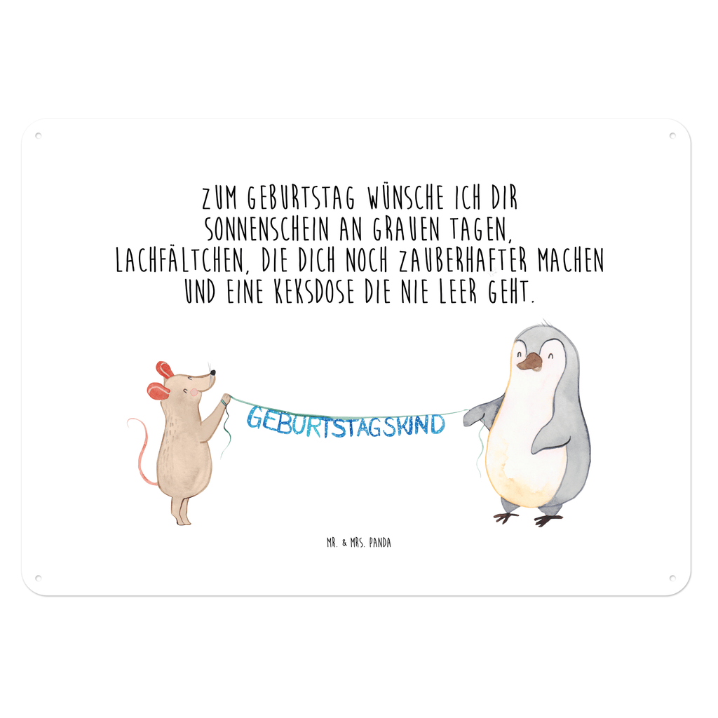 Blechschild Maus Pinguin Geburtstag Maus, Pinguin, Geburtstag, Geburtstage, Happy Birthday, Geburtstagsgeschenk, Geschenk, Geburtstagsfeier Blechschild, Metallschild, Geschenk Schild, Schild, Magnet-Metall-Schild, Deko Schild, Wandschild, Wand-Dekoration, Türschild, Wandschild, Metallschild  Geburtstag, Geburtstagsgeschenk, Geschenk