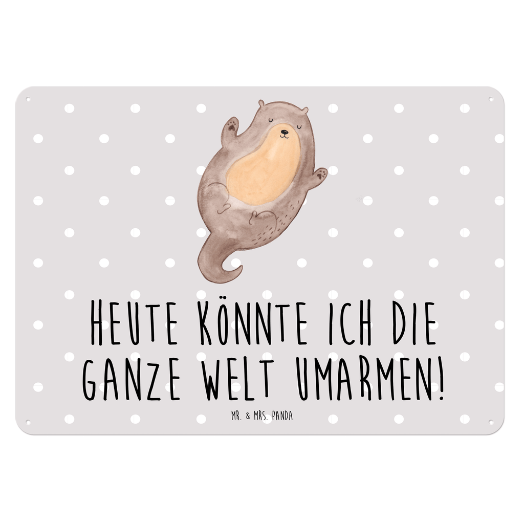 Blechschild Otter Umarmen Otter Seeotter See Otter Blechschild, Metallschild, Geschenk Schild, Schild, Magnet-Metall-Schild, Deko Schild, Wandschild, Wand-Dekoration, Türschild, Wandschild, Metallschild  Otter,  Fischotter,  Seeotter