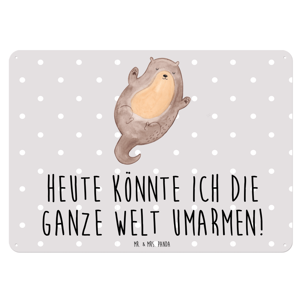 Blechschild Otter Umarmen Otter Seeotter See Otter Blechschild, Metallschild, Geschenk Schild, Schild, Magnet-Metall-Schild, Deko Schild, Wandschild, Wand-Dekoration, Türschild, Wandschild, Metallschild  Otter,  Fischotter,  Seeotter