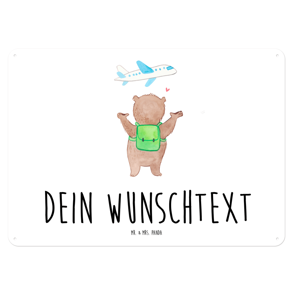 Personalisiertes Blechschild Bär Flugzeug Blechschild, Metallschild, Geschenk Schild, Schild, Magnet-Metall-Schild, Deko Schild, Wandschild, Wand-Dekoration, Türschild, Liebe, Partner, Freund, Freundin, Ehemann, Ehefrau, Heiraten, Verlobung, Heiratsantrag, Liebesgeschenk, Jahrestag, Hocheitstag, Valentinstag, Geschenk für Frauen, Hochzeitstag, Mitbringsel, Geschenk für Freundin, Geschenk für Partner, Liebesbeweis, für Männer, für Ehemann