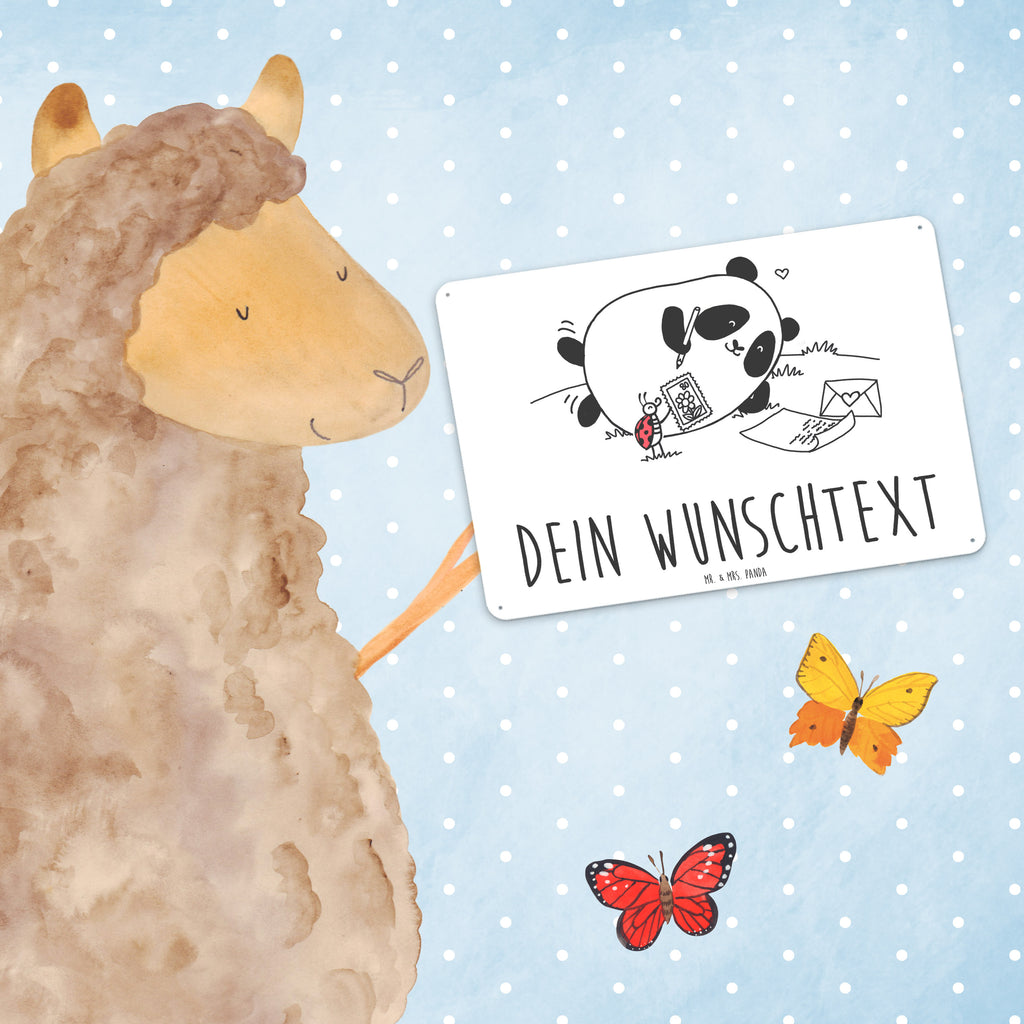 Personalisiertes Blechschild Easy & Peasy Vermissen