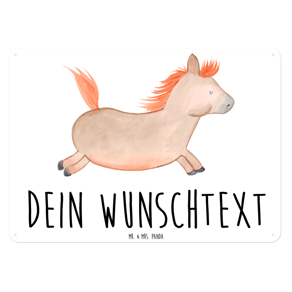 Personalisiertes Blechschild Pferd springt Blechschild, Metallschild, Geschenk Schild, Schild, Magnet-Metall-Schild, Deko Schild, Wandschild, Wand-Dekoration, Türschild, Bauernhof, Hoftiere, Landwirt, Landwirtin, Pferd, Pony, Pferde, Stall, Pferdestall, ausreiten, reiten, Pferdebesitzer