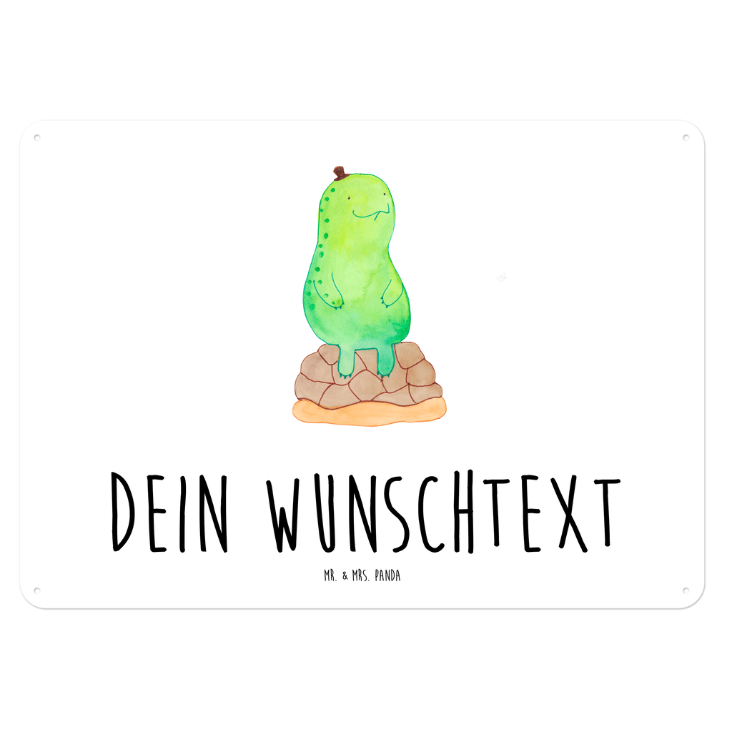 Personalisiertes Blechschild Schildkröte pausiert Blechschild, Metallschild, Geschenk Schild, Schild, Magnet-Metall-Schild, Deko Schild, Wandschild, Wand-Dekoration, Türschild, Schildkröte, Achtsamkeit, Entschleunigen, achtsam