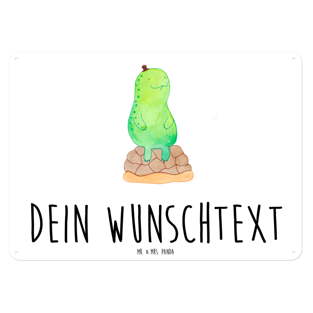 Personalisiertes Blechschild Schildkröte pausiert Blechschild, Metallschild, Geschenk Schild, Schild, Magnet-Metall-Schild, Deko Schild, Wandschild, Wand-Dekoration, Türschild, Schildkröte, Achtsamkeit, Entschleunigen, achtsam
