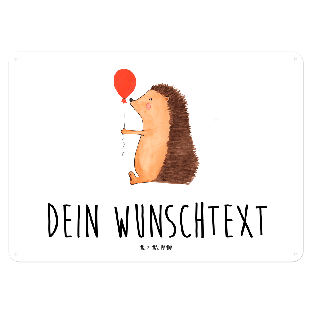 Personalisiertes Blechschild Igel mit Luftballon Blechschild, Metallschild, Geschenk Schild, Schild, Magnet-Metall-Schild, Deko Schild, Wandschild, Wand-Dekoration, Türschild, Tiermotive, Gute Laune, lustige Sprüche, Tiere, Igel, Geburtstag, Herzlichen Glückwunsch, Glückwunsch, Geburtstagskind, Ballon, Happy Birthday