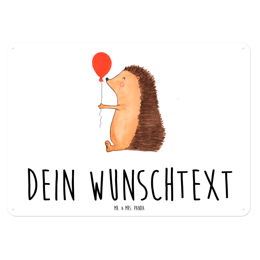 Personalisiertes Blechschild Igel mit Luftballon Blechschild, Metallschild, Geschenk Schild, Schild, Magnet-Metall-Schild, Deko Schild, Wandschild, Wand-Dekoration, Türschild, Tiermotive, Gute Laune, lustige Sprüche, Tiere, Igel, Geburtstag, Herzlichen Glückwunsch, Glückwunsch, Geburtstagskind, Ballon, Happy Birthday