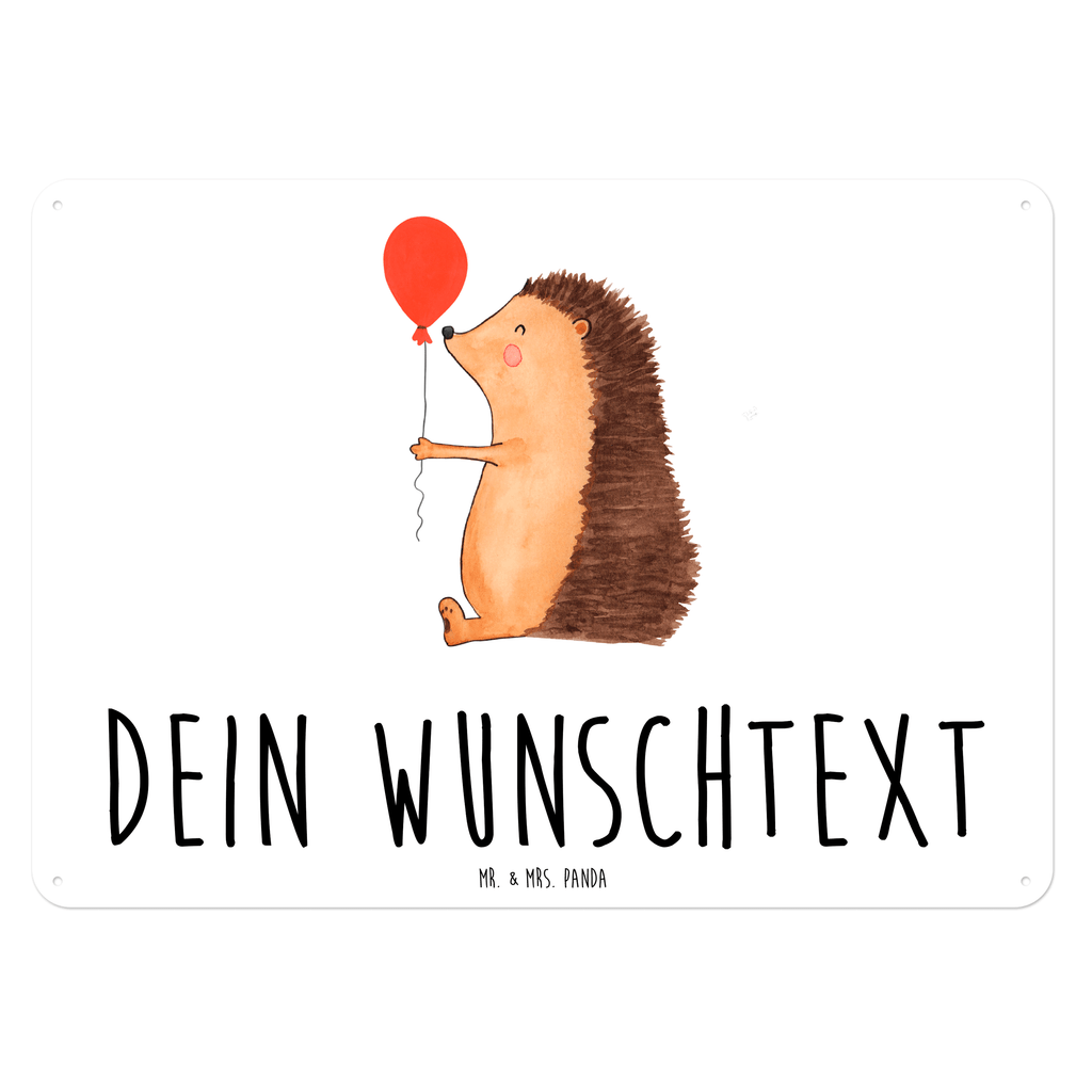 Personalisiertes Blechschild Igel mit Luftballon Blechschild, Metallschild, Geschenk Schild, Schild, Magnet-Metall-Schild, Deko Schild, Wandschild, Wand-Dekoration, Türschild, Tiermotive, Gute Laune, lustige Sprüche, Tiere, Igel, Geburtstag, Herzlichen Glückwunsch, Glückwunsch, Geburtstagskind, Ballon, Happy Birthday