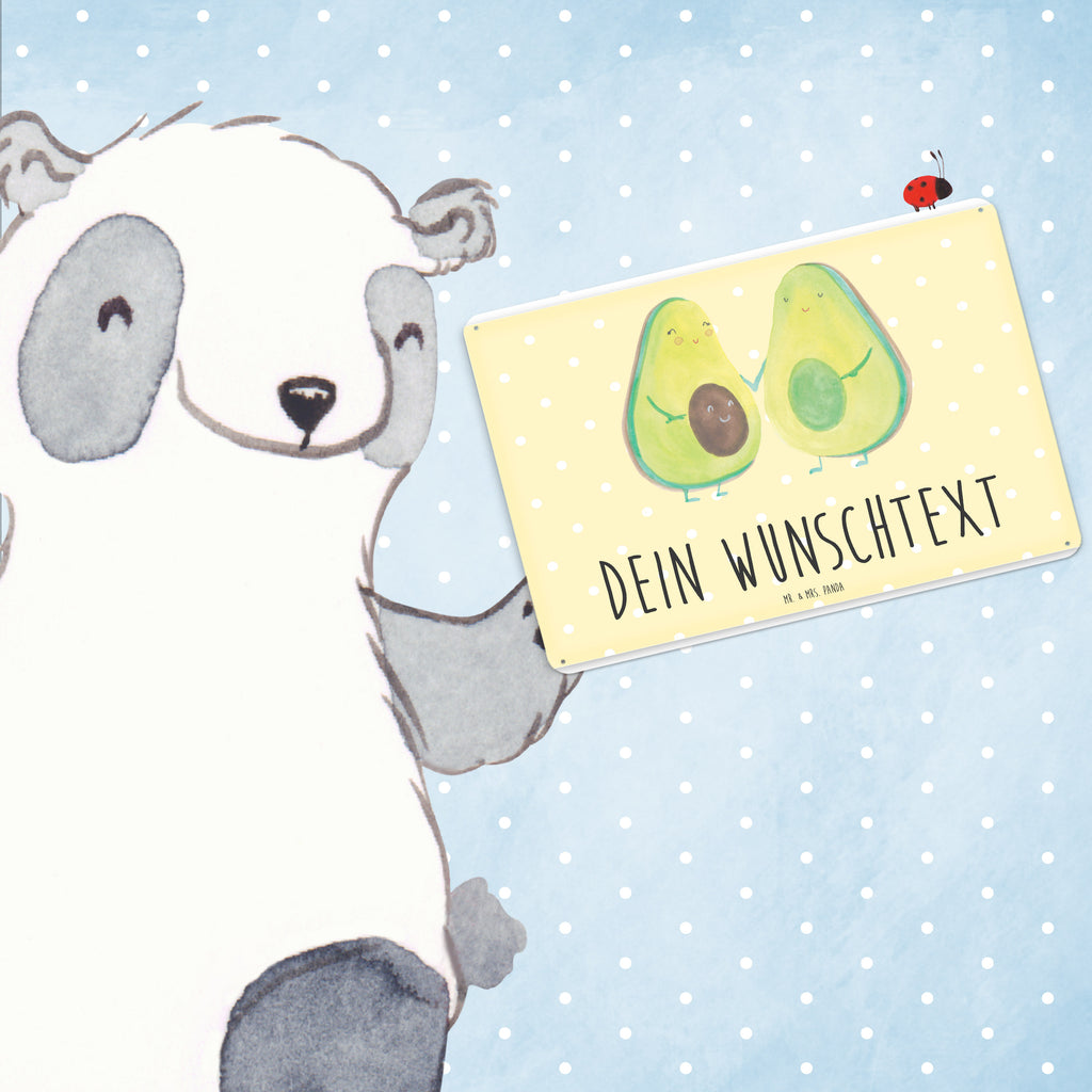 Personalisiertes Blechschild Avocado Pärchen Blechschild, Metallschild, Geschenk Schild, Schild, Magnet-Metall-Schild, Deko Schild, Wandschild, Wand-Dekoration, Türschild, Avocado, Veggie, Vegan, Gesund, Avocuddle, Liebe, Schwangerschaft, Familie, Babyshower, Babyparty, Hochzeit, Kinder, Avocados, Geburt