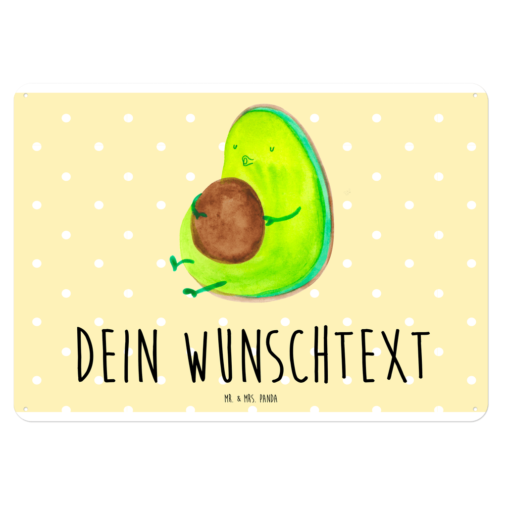 Personalisiertes Blechschild Avocado pfeift Blechschild, Metallschild, Geschenk Schild, Schild, Magnet-Metall-Schild, Deko Schild, Wandschild, Wand-Dekoration, Türschild, Avocado, Veggie, Vegan, Gesund, Diät, Abnehmen, Ernährung, dick sein, Pummelfee