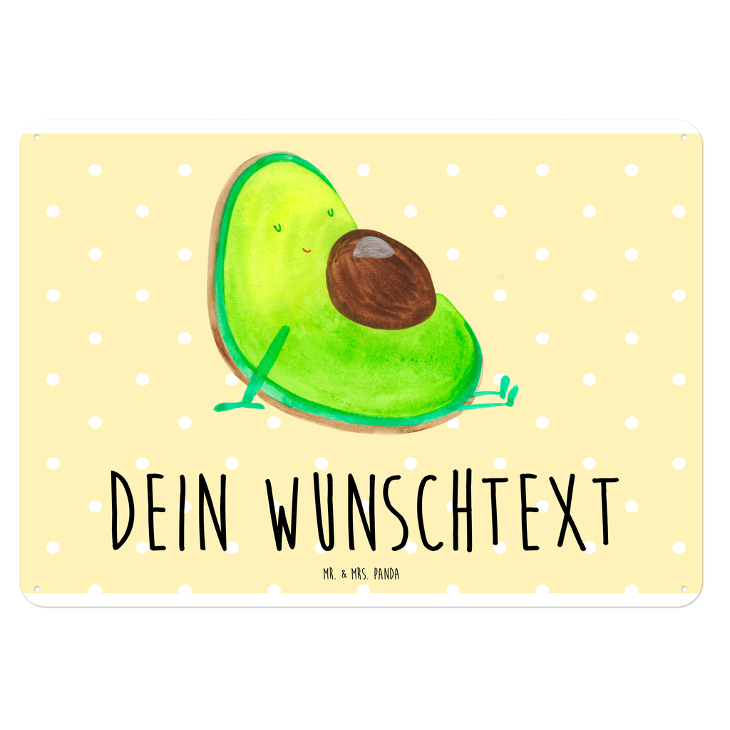 Personalisiertes Blechschild Avocado schwanger Blechschild, Metallschild, Geschenk Schild, Schild, Magnet-Metall-Schild, Deko Schild, Wandschild, Wand-Dekoration, Türschild, Avocado, Veggie, Vegan, Gesund, schwanger, Schwangerschaft, Babyparty, Babyshower