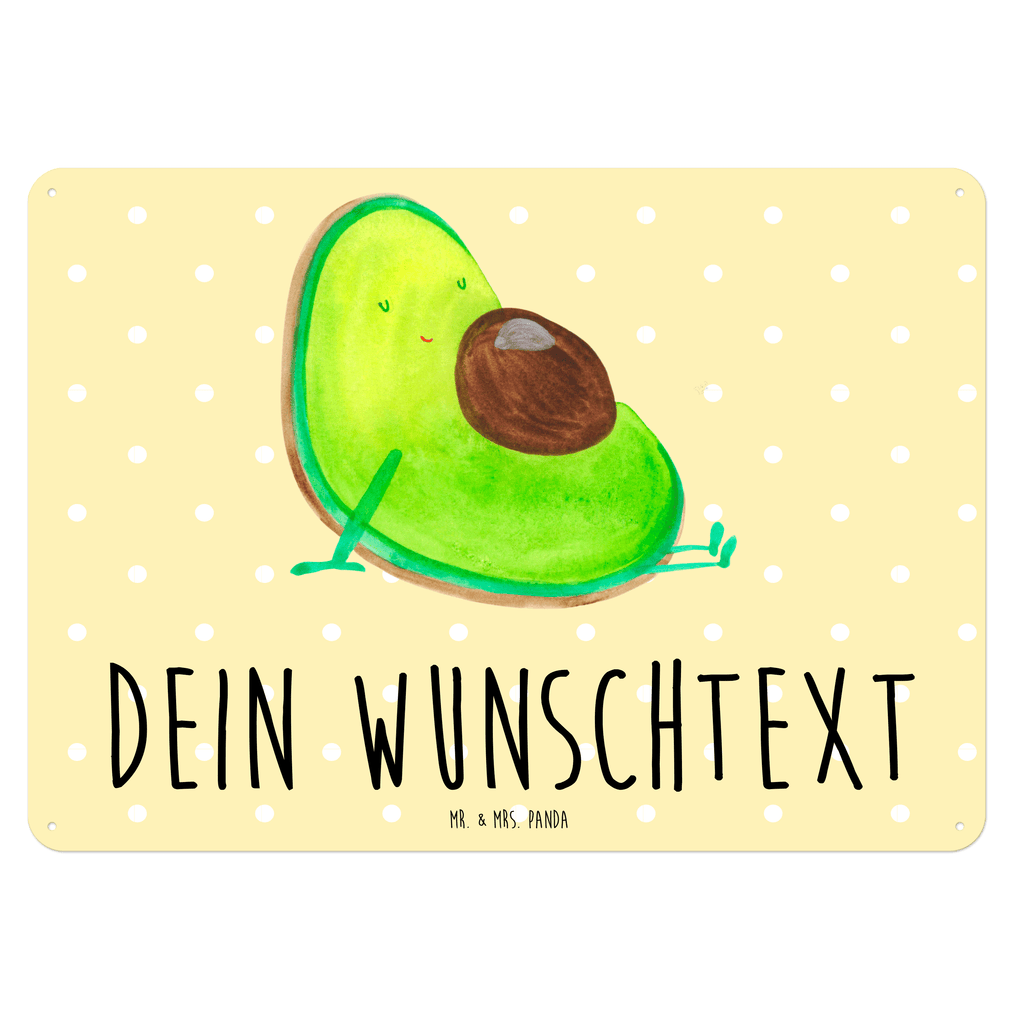 Personalisiertes Blechschild Avocado schwanger Blechschild, Metallschild, Geschenk Schild, Schild, Magnet-Metall-Schild, Deko Schild, Wandschild, Wand-Dekoration, Türschild, Avocado, Veggie, Vegan, Gesund, schwanger, Schwangerschaft, Babyparty, Babyshower