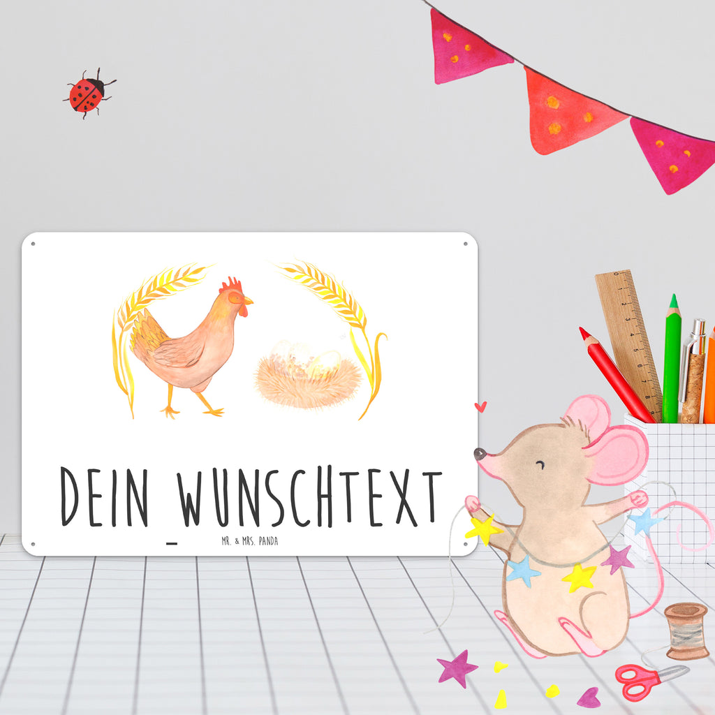 Personalisiertes Blechschild Huhn stolz Blechschild, Metallschild, Geschenk Schild, Schild, Magnet-Metall-Schild, Deko Schild, Wandschild, Wand-Dekoration, Türschild, Bauernhof, Hoftiere, Landwirt, Landwirtin, Hahn, Henne, Hühner, Eier, Hof, Landleben, Motivation, Geburt, Magie, Spruch, Schwangerschaft