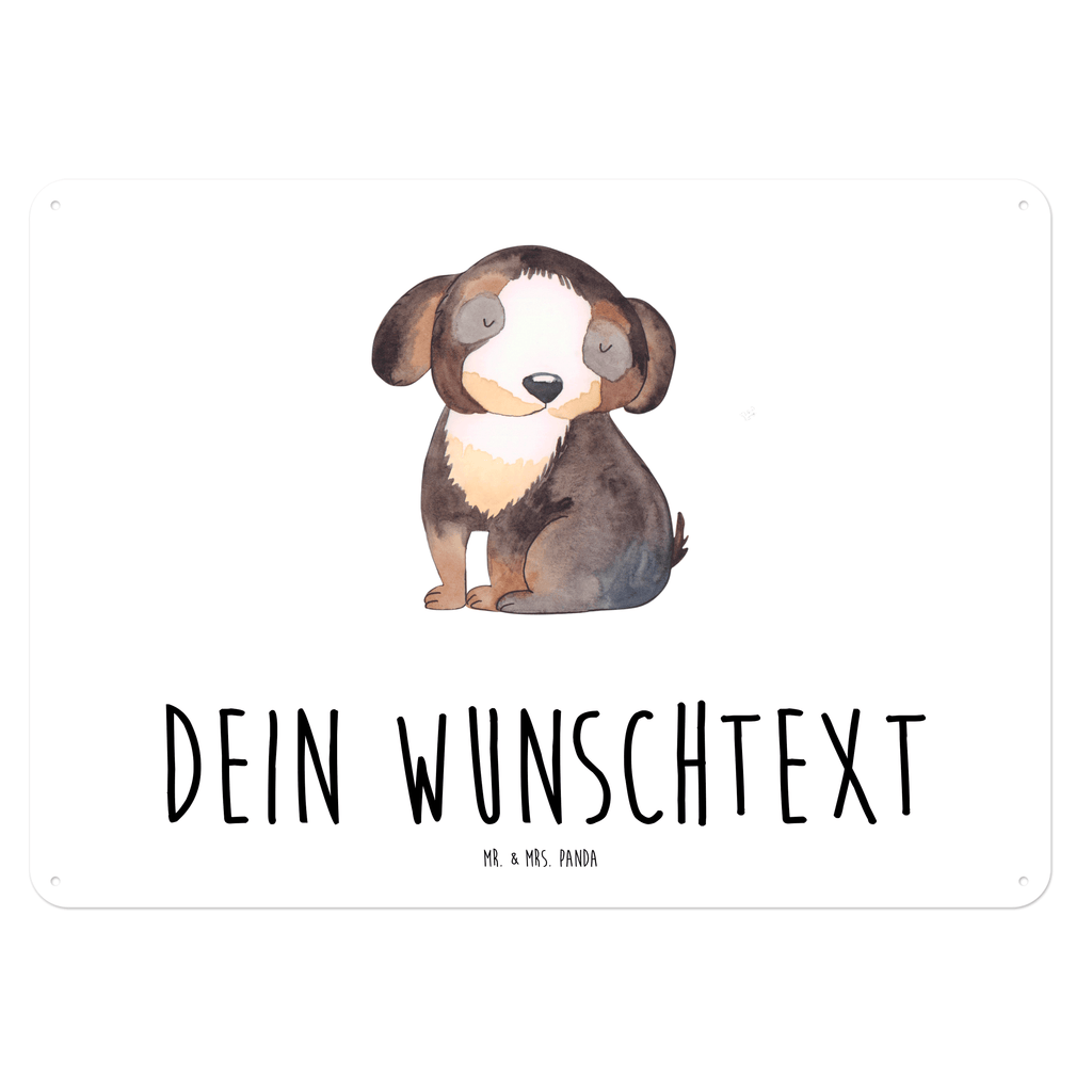 Personalisiertes Blechschild Hund entspannt Blechschild, Metallschild, Geschenk Schild, Schild, Magnet-Metall-Schild, Deko Schild, Wandschild, Wand-Dekoration, Türschild, Hund, Hundemotiv, Haustier, Hunderasse, Tierliebhaber, Hundebesitzer, Sprüche, schwarzer Hund, Hundeliebe, Liebe, Hundeglück