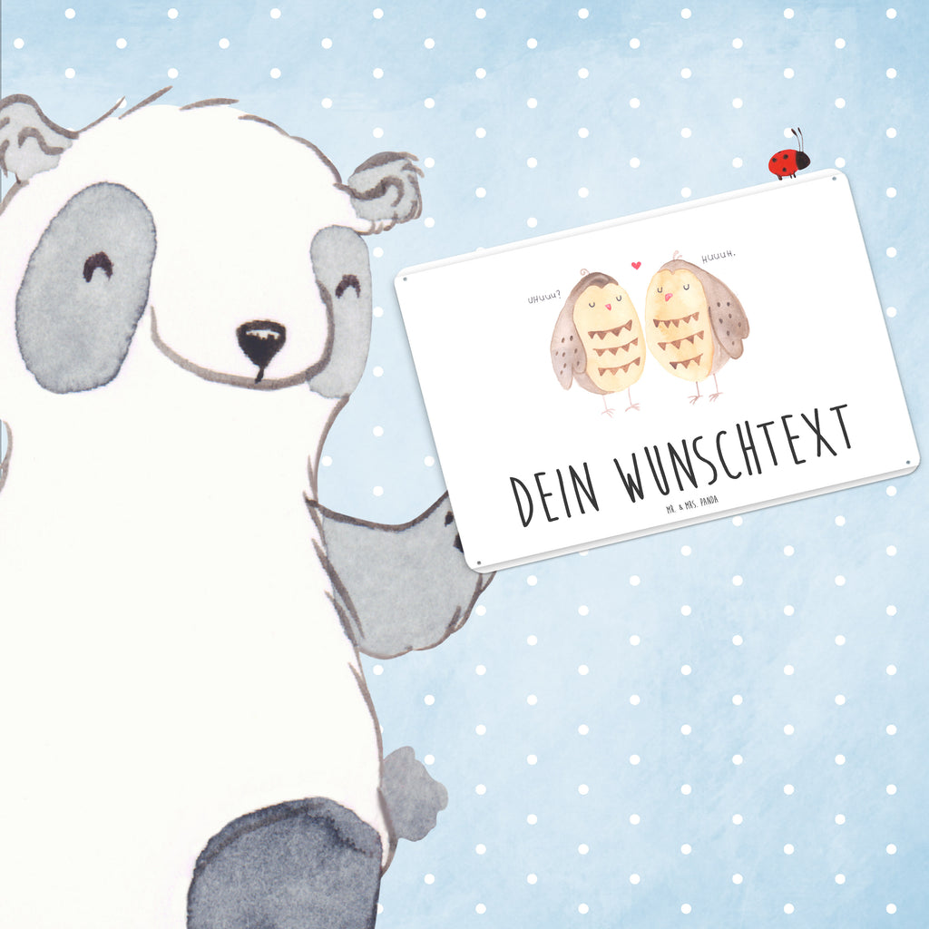 Personalisiertes Blechschild Eule Liebe Blechschild, Metallschild, Geschenk Schild, Schild, Magnet-Metall-Schild, Deko Schild, Wandschild, Wand-Dekoration, Türschild, Eule, Eule Deko, Liebe, Hochzeit Spruch, Owl, All you need is love, Liebe Spruch, Freundin Geschenk, Freund, Wortspiel lustig