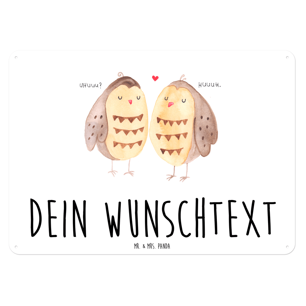 Personalisiertes Blechschild Eule Liebe Blechschild, Metallschild, Geschenk Schild, Schild, Magnet-Metall-Schild, Deko Schild, Wandschild, Wand-Dekoration, Türschild, Eule, Eule Deko, Liebe, Hochzeit Spruch, Owl, All you need is love, Liebe Spruch, Freundin Geschenk, Freund, Wortspiel lustig