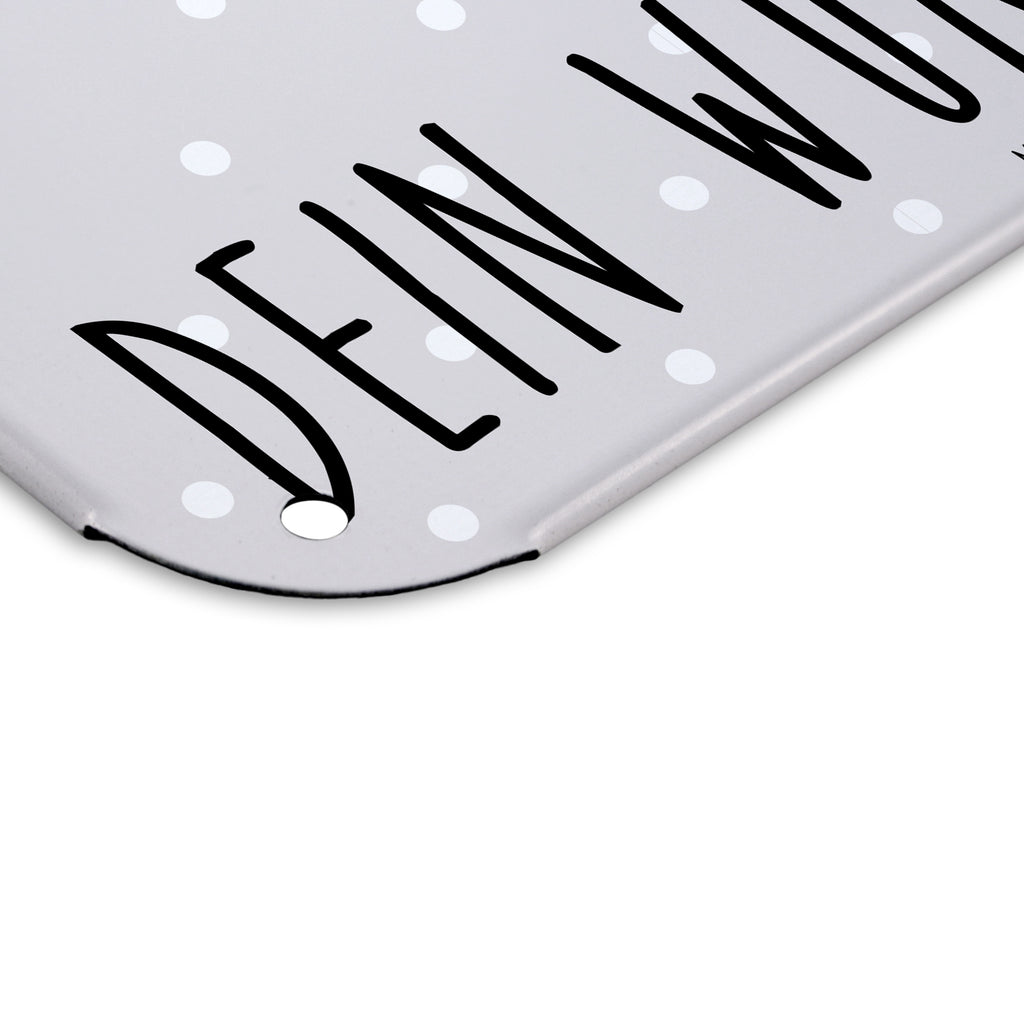 Personalisiertes Blechschild Otter mit Muschelmedaillon Blechschild, Metallschild, Geschenk Schild, Schild, Magnet-Metall-Schild, Deko Schild, Wandschild, Wand-Dekoration, Türschild, Otter, Fischotter, Seeotter, Otterliebe, grübeln, träumen, Motivation, Tagträumen, Büro