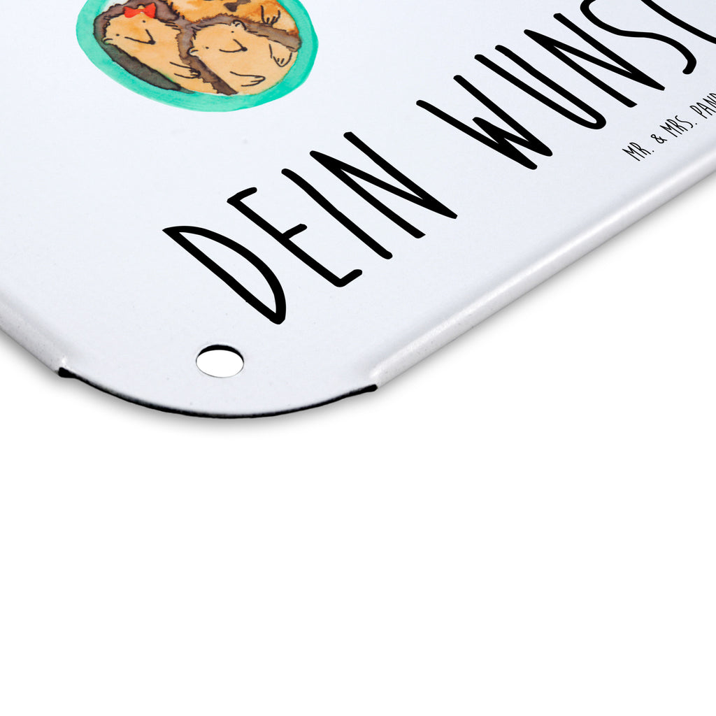 Personalisiertes Blechschild Igel Familie Blechschild, Metallschild, Geschenk Schild, Schild, Magnet-Metall-Schild, Deko Schild, Wandschild, Wand-Dekoration, Türschild, Familie, Vatertag, Muttertag, Bruder, Schwester, Mama, Papa, Oma, Opa, Liebe, Igel, Bilder, Zusammenhalt, Glück
