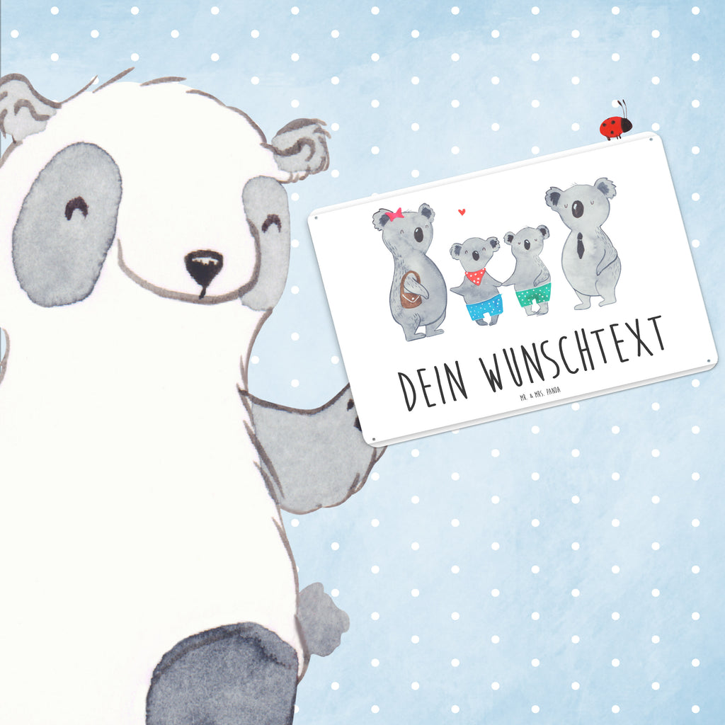 Personalisiertes Blechschild Koala Familie zwei Blechschild, Metallschild, Geschenk Schild, Schild, Magnet-Metall-Schild, Deko Schild, Wandschild, Wand-Dekoration, Türschild, Familie, Vatertag, Muttertag, Bruder, Schwester, Mama, Papa, Oma, Opa, Koala, Koalabär, beste Familie, Familienzeit, Familienleben, Koalafamilie, Lieblingsfamilie